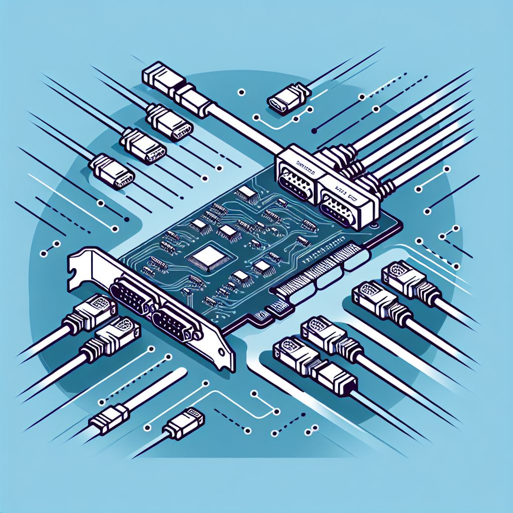 Apa itu kartu adaptor serial multi-port?