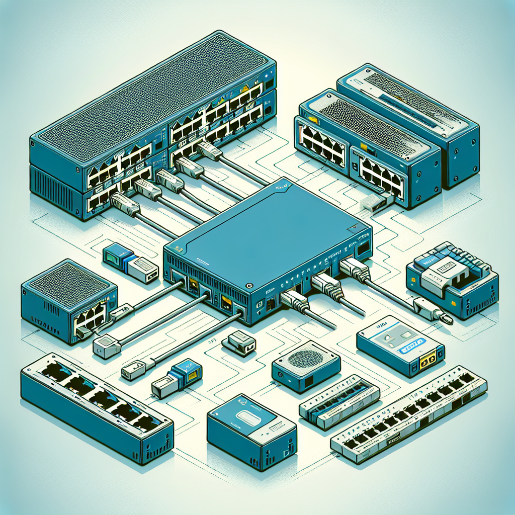 Mengapa beberapa sakelar ethernet dirancang dengan komponen modular yang dapat ditukar saat tidak digunakan?