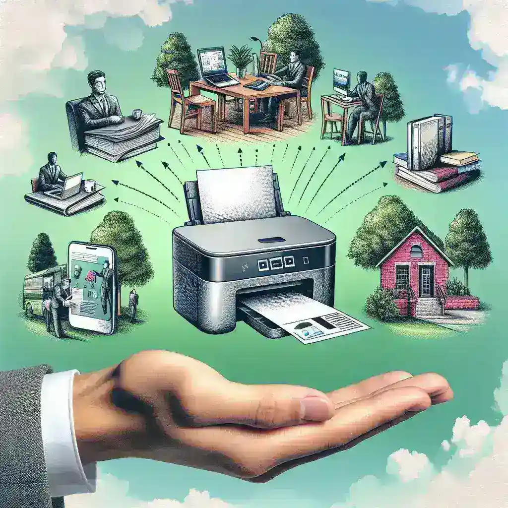 Apa saja keuntungan menggunakan printer portabel?