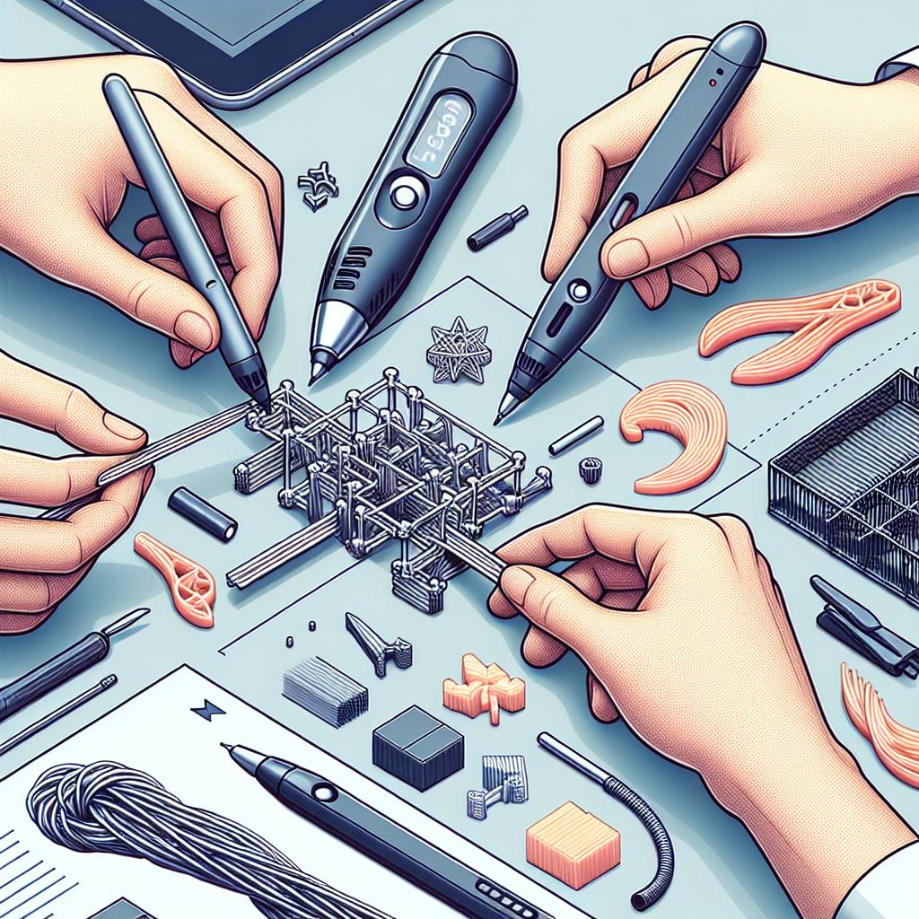 Apa Cara Terbaik untuk Menggabungkan Potongan Pena 3D yang Terpisah menjadi Satu Proyek?